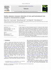 Research paper thumbnail of Surface plasmon resonance detection of ricin and horticultural ricin variants in environmental samples