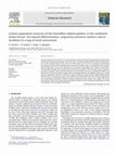 Research paper thumbnail of Genetic population structure of the Swordfish ( Xiphias gladius) in the southwest Indian Ocean: Sex-biased differentiation, congruency between markers and its incidence in a way of stock assessment