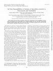 Research paper thumbnail of In Vitro Susceptibilities of Isolates of Sporothrix schenckii to Itraconazole and Terbinafine