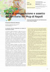 Research paper thumbnail of Rete di comunicazione e assetto del territorio nel PTCP di Napoli . Communication network and settlement in  metropolitan plan of Naples