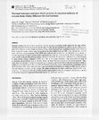 Research paper thumbnail of Thermal tolerance and heat shock proteins in encysted embryos of Artemia from widely different thermal habitats