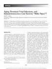 Research paper thumbnail of Aging, persistent viral infections, and immunosenescence: can exercise "make space