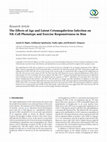 Research paper thumbnail of The effects of age and latent cytomegalovirus infection on the redeployment of CD8+ T cell subsets in response to acute exercise in humans