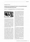 Research paper thumbnail of Konferenz der Einrichtungen für Frauen- und Geschlechterstudien im deutschsprachigen Raum (KEG). Bericht zur 12. Arbeitstagung der KEG am 13. und 14.02.2014 in Paderborn