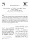 Research paper thumbnail of Induction machine drive condition monitoring and diagnostic research—a survey