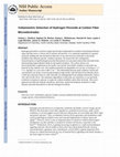 Research paper thumbnail of Voltammetric Detection of Hydrogen Peroxide at Carbon Fiber Microelectrodes