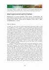 Research paper thumbnail of Quarta generazione poetica italiana, "Incontri. Rivista europea di studi italiani" 2016/1