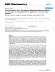 Research paper thumbnail of Characterization of a β-glucanase produced by Rhizopus microsporus var. microsporus, and its potential for application in the brewing industry