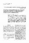 Research paper thumbnail of The regulated expression of mRNA for Clara cell protein in the developing airways of the rat, as revealed by tissue in situ hybridization