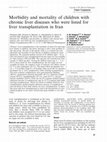 Research paper thumbnail of Comparison of Child-Turcotte-Pugh and Pediatric End-Stage Liver Disease Scoring Systems to Predict Morbidity and Mortality of Children Awaiting Liver Transplantation