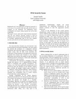 Research paper thumbnail of IPv6 Security Issues