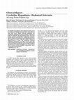 Research paper thumbnail of Cerebellar hypoplasia-endosteal sclerosis: a long term follow-up