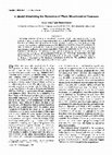 Research paper thumbnail of A model simulating the dynamics of plant mitochondrial genomes