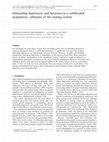 Research paper thumbnail of Inbreeding depression and heterosis in a subdivided population: influence of the mating system