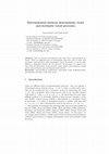 Research paper thumbnail of Discrimination between deterministic trend and stochastic trend processes