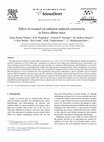 Research paper thumbnail of Effect of sesamol on radiation-induced cytotoxicity in Swiss albino mice