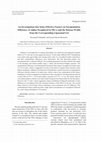 Research paper thumbnail of An Investigation into Some Effective Factors on Encapsulation Efficiency of Alpha-Tocopherol in MLVs and the Release Profile from the Corresponding Liposomal Gel