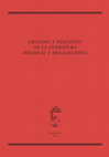 Research paper thumbnail of "La narración breve fantástica en la miscelánea de Antonio de Torquemada", en Grandes y pequeños de la literatura medieval y renancentista, ed. Emilio Blanco, Salamanca: SEMYR, 2016