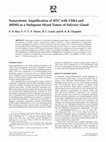 Research paper thumbnail of Nonsyntenic Amplification of MYC with CDK4 and MDM2 in a Malignant Mixed Tumor of Salivary Gland