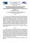 Research paper thumbnail of COMPARATIVOS DE MÉTODOS DE OBTENÇÃO DE FOTOGRAFIAS AÉREAS INCLINADAS PARA O MONITORAMENTO DE ÁREAS DE RISCO NA CIDADE DE SÃO PAULO: Helicóptero x VANT