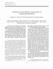 Research paper thumbnail of Evaluation of the efficacy of etoricoxib in ankylosing spondylitis: Results of a fifty-two-week, randomized, controlled study