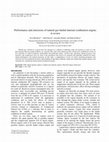 Research paper thumbnail of Performance and emissions of natural gas fueled internal combustion engine: A review