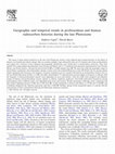 Research paper thumbnail of Geographic and temporal trends in proboscidean and human radiocarbon histories during the late Pleistocene