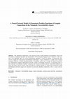 Research paper thumbnail of A Neural Network Model of Chemotaxis Predicts Functions of Synaptic Connections in the Nematode Caenorhabditis elegans