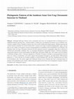 Research paper thumbnail of Phylogenetic Patterns of the Southeast Asian Tree Frog Chiromantis hansenae in Thailand