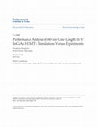 Research paper thumbnail of Performance Analysis of 60-nm Gate-Length III&#x2013;V InGaAs HEMTs: Simulations Versus Experiments