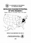 Research paper thumbnail of GEOLOGIC RADON POTENTIAL OF EPA REGION 3 OPEN-FILE REPORT 93-292-C