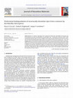 Research paper thumbnail of Preferential biodegradation of structurally dissimilar dyes from a mixture by Brevibacillus laterosporus