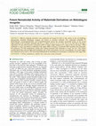 Research paper thumbnail of Potent Nematicidal Activity of Maleimide Derivatives on Meloidogyne incognita