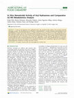 Research paper thumbnail of In Vitro Nematicidal Activity of Aryl Hydrazones and Comparative GC-MS Metabolomics Analysis