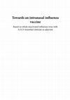 Research paper thumbnail of Role of trimethylated chitosan (TMC) in nasal residence time, local distribution and toxicity of an intranasal influenza vaccine