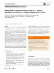 Research paper thumbnail of Biodistribution and Pharmacokinetic Study of 3,3′ Diseleno Dipropionic Acid (DSePA), A Synthetic Radioprotector, in Mice