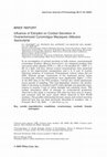 Research paper thumbnail of Influence of estradiol on cortisol secretion in ovariectomized cynomolgus macaques (Macaca fascicularis)