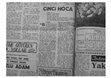 Research paper thumbnail of Metin Erksan, "Cinci Hoca", Dünya, 22.10.1953, ss. 4 ve 6.