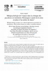 Research paper thumbnail of Métapsychologie de l’espace dans la clinique des psychoses en institution. Remarques à partir de la mise en place d’un atelier de danse