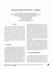 Research paper thumbnail of Parallel Programmable Finite Field GF(2m) Multipliers