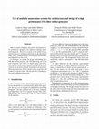 Research paper thumbnail of Use of multiple numeration systems for architecture and design of a high performance FIR filter netlist generator