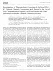 Research paper thumbnail of Investigations of Pharmacologic Properties of the Renal CLC-K1 Chloride Channel Co-expressed with Barttin by the Use of 2-(p-Chlorophenoxy)Propionic Acid Derivatives and Other Structurally Unrelated Chloride Channels Blockers