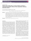 Research paper thumbnail of Potato starch edible films to control oxidative rancidity of polyunsaturated lipids: effects of film composition, thickness and water activity