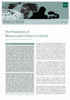 Research paper thumbnail of The Protection of Women and Children in Liberia