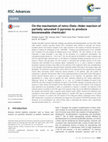 Research paper thumbnail of On the mechanism of retro-Diels–Alder reaction of partially saturated 2-pyrones to produce biorenewable chemicals