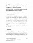 Research paper thumbnail of Identifying sequence maps or locus to represent the genetic structure or genome standard of styling DNA in automotive design