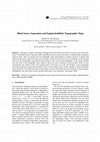 Research paper thumbnail of Blind Source Separation and Equiprobabilistic Topographic Maps