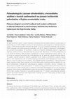 Research paper thumbnail of Paleoekologický záznam středověkého a novověkého osídlení v nivních sedimentech na pomezí Jevišovické pahorkatiny a Dyjsko-svrateckého úvalu/Palaeoecological record of medieval and modern settlement in alluvial sediments at the boundary between the Jevišovice Upland and the Dyje-Svratka Valley