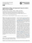 Research paper thumbnail of Spatial patterns of linear and nonparametric long-term trends in Baltic sea-level variability