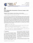 Research paper thumbnail of Mass-independent fractionation of mercury isotopes in Arctic snow driven by sunlight